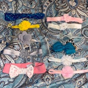🌹 🌹 3 for $15!!!🌹 🌹 Baby girl Bow lot